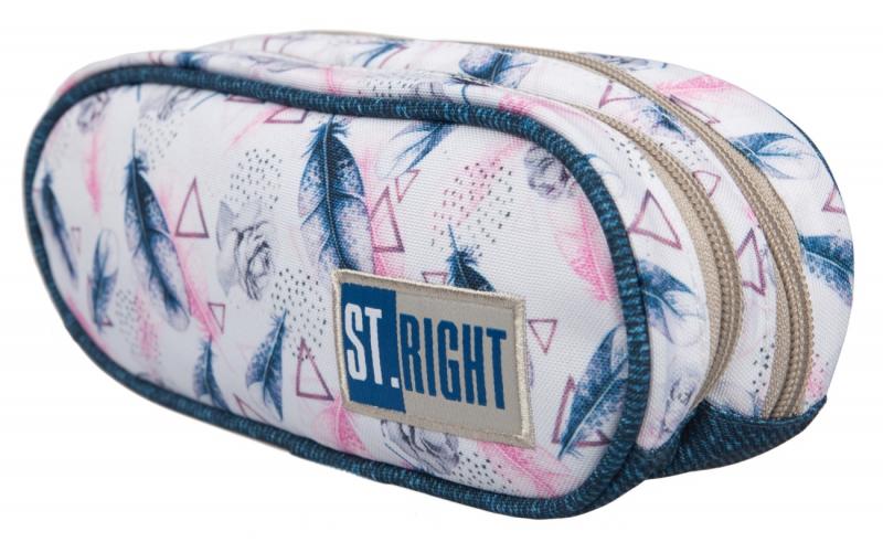 SASZETKA 2 KOM.STRIGHT PU-02 BOHO/PIÓRKA BOHO