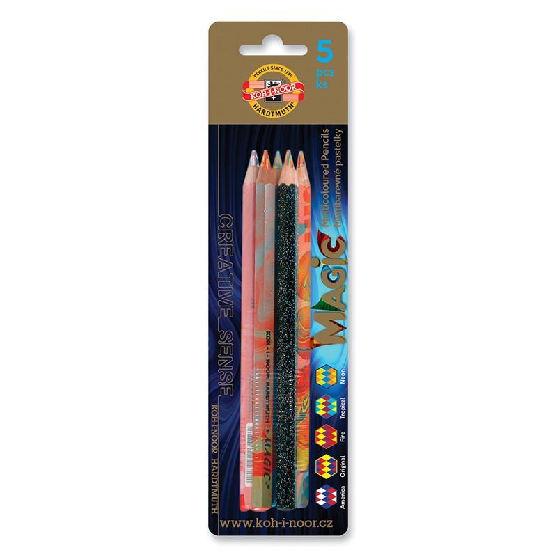 KREDKA KOHINOR MAGIC 3406 5 SZT BLISTER
