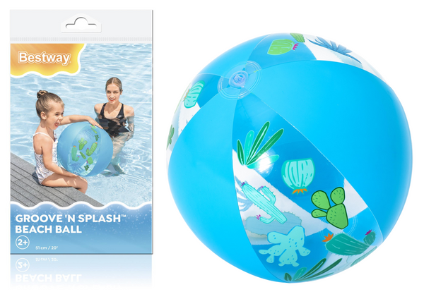 DMUCHANA PIŁKA NIEBIESKA 51CM BESTWAY 31036