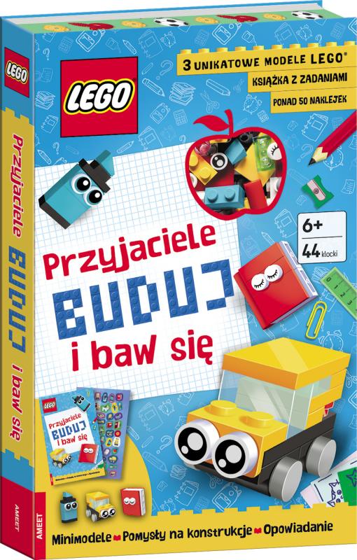 KSIĄŻECZKA LEGO MASTER BRAND PRZYJACIELE