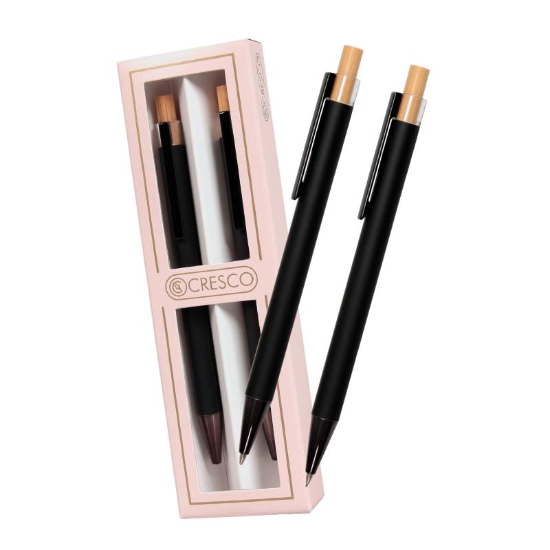 DŁUGOPIS + OŁÓWEK DYPLOMAT W ETUI 28 DY-02 CZARNY