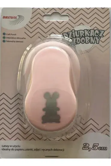 DZIURKACZ OZDOBNY 2.5 CM D25-109 ZAJĄC WIELKANOC