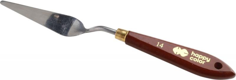 SZPACHELKA MALARSKA NR14 UCHWYT DREWNO BUKOWE