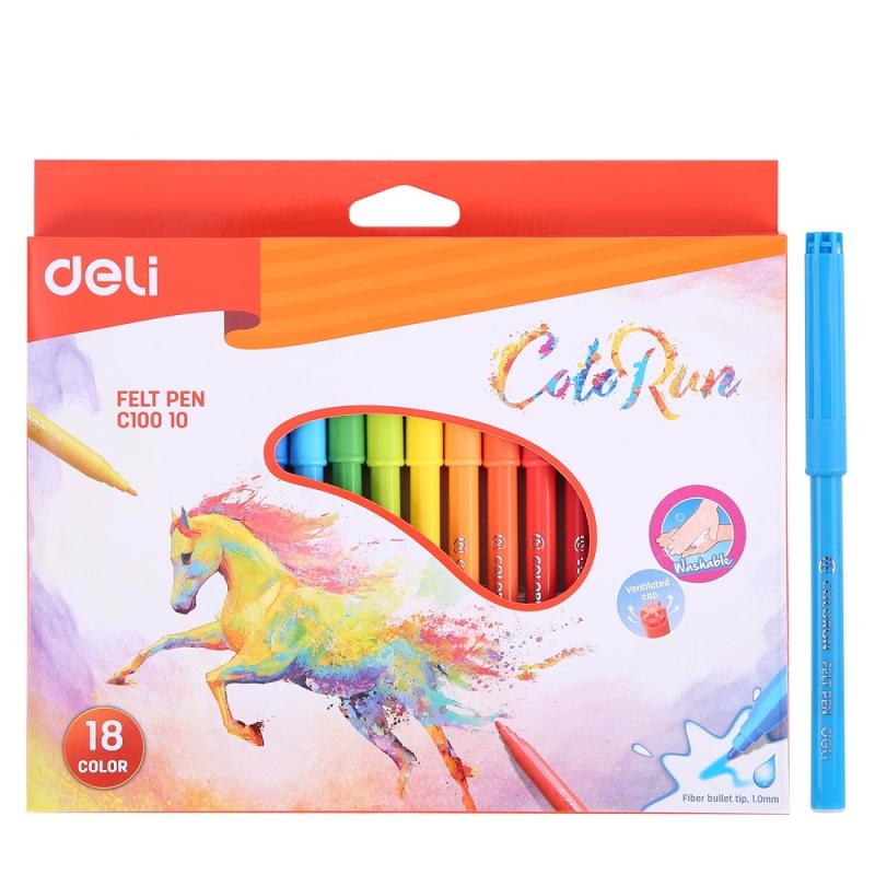 FLAMASTRY 18 COLORUN DELI