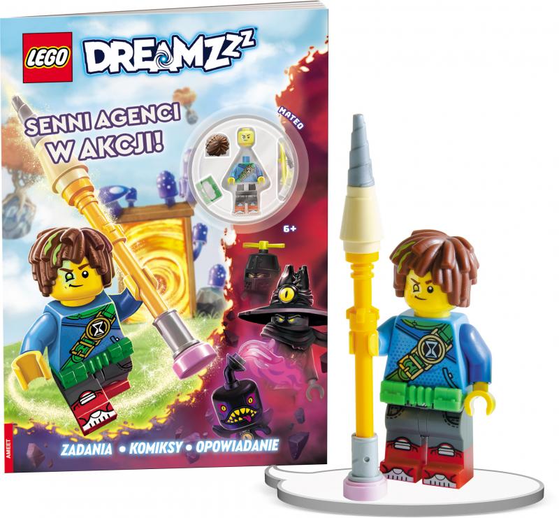 KSIĄŻECZKA LEGO DREAMZZZ. SENNI AGENCI W AKCJI