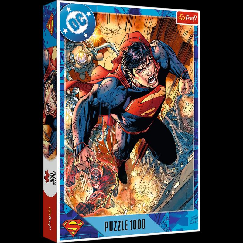 PUZZLE 1000 TREFL SUPERMAN W AKCJI