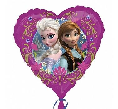 BALON FOLIOWY 18' HRT FROZEN