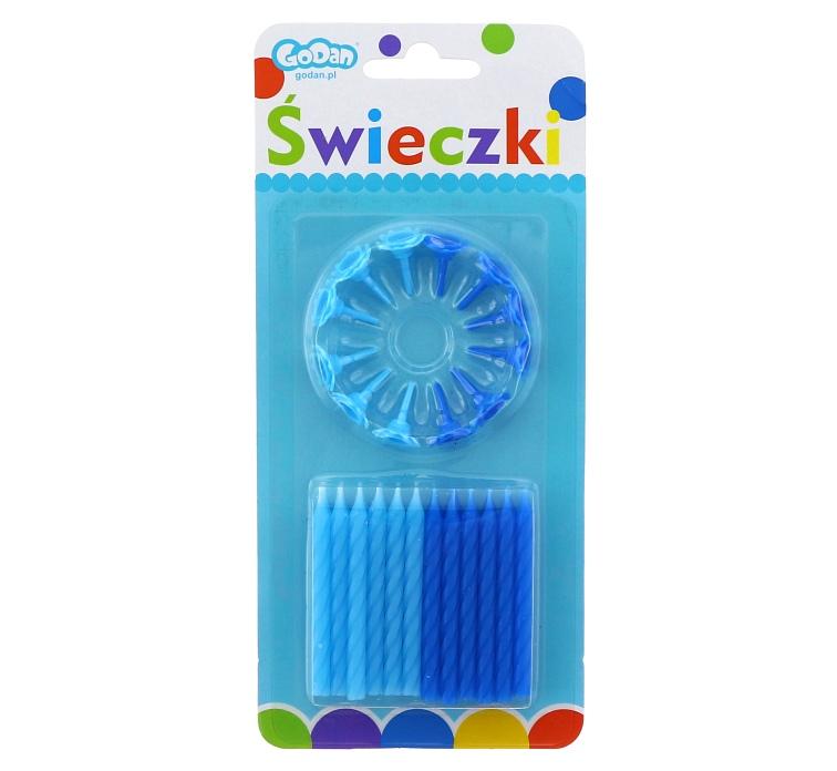 ŚWIECZKI URODZ .24/12 KOL. NIEB.WZ. NR2