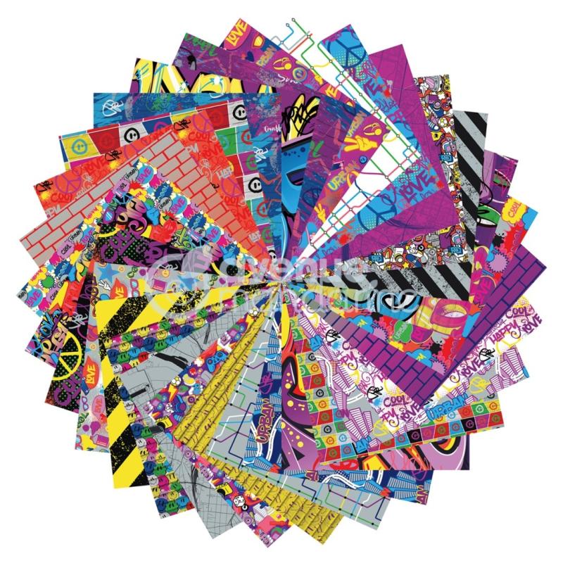 PAPIER ORIGAMI SZTUKA ULICZNA 20X20CM 70G