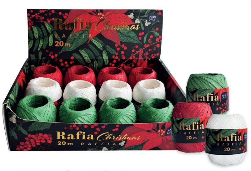 RAFIA 20M CHRISTMAS #ŚWIĘTA A12
