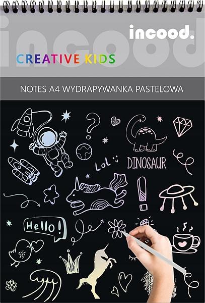 NOTES A4 WYDRAPYWANKA PASTELOWA, P6