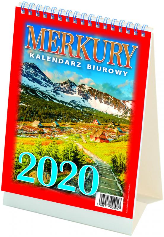 KALENDARZ BIURKOWY MERKURY