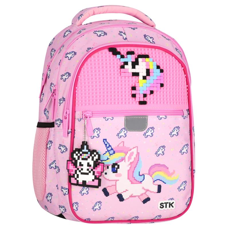 PLECAK SZKOLNY STK-15 PIXEL UNICORN PB 1 12