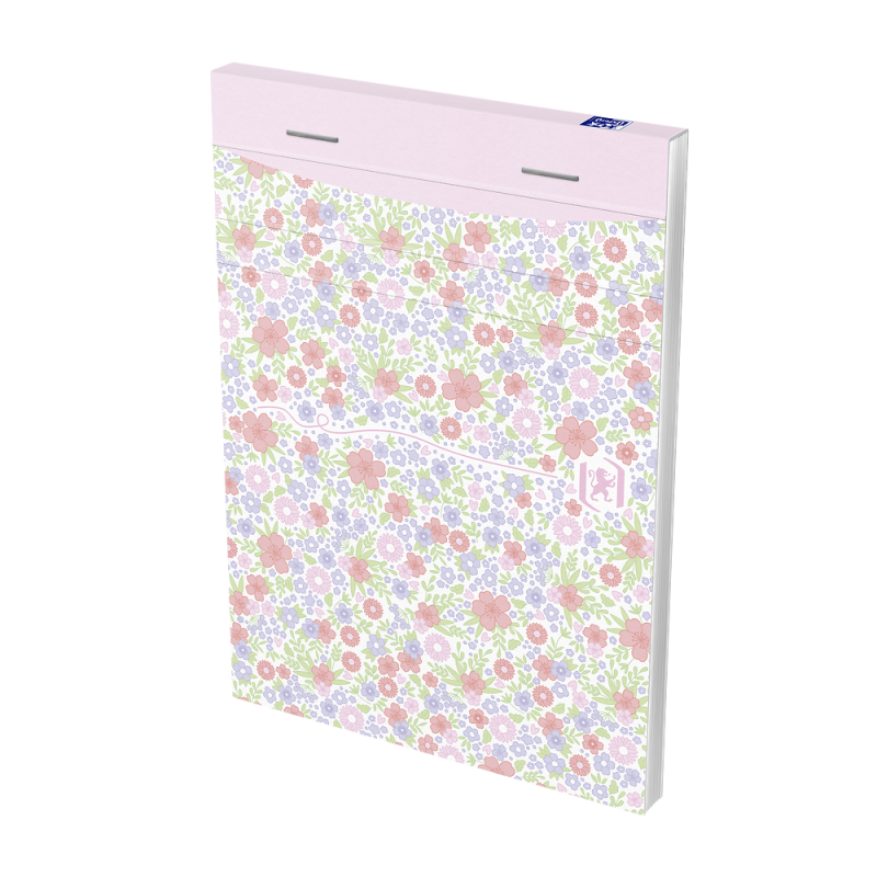NOTES A6/80 = OXFORD FLORAL ZSZYWANY
