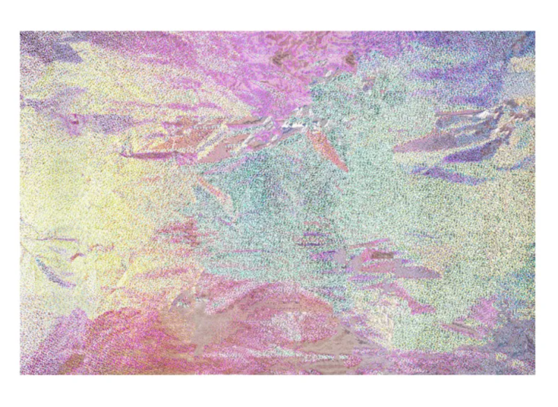 OBRUS FOLIOWY 137X183CM HOLOGRAFICZNY