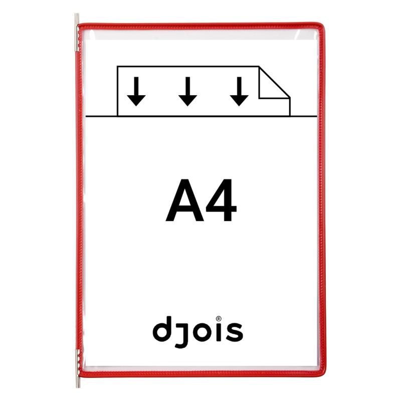 PANEL PREZENTACYJNY TARIFOLD A4 10SZT CZERW.