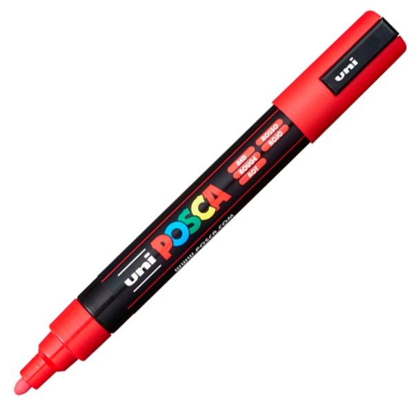 MARKER UNI PC-5M POSCA CZERWONY NR 15