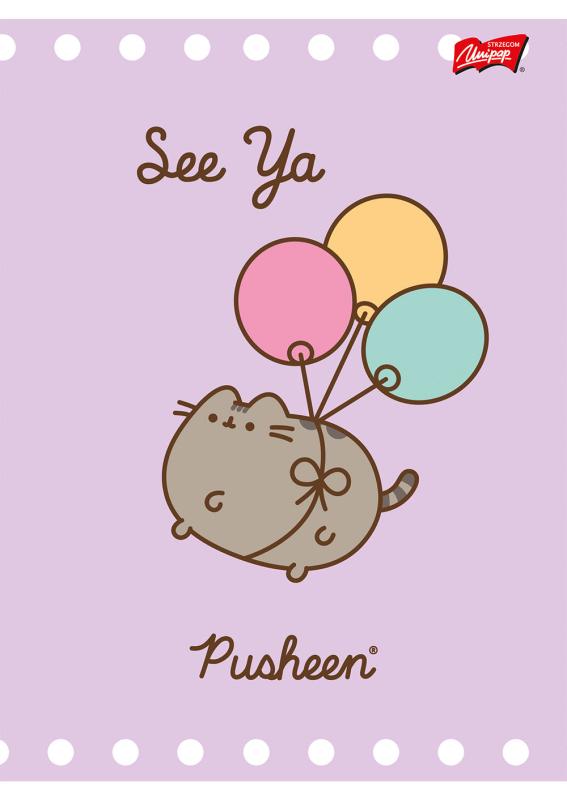 ZESZYT A5/32= LAMINOWANY PUSHEEN
