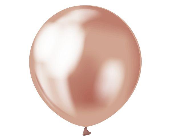 BALONY BEAUTY&CHARM PLATYNOWE RÓŻOWO-ZŁOTE 5 A20