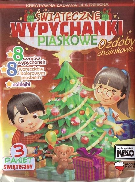 WYPYCHANKI PIASKOWE ŚWIĄTECZNE - PAKIET 3 SWIĘTA