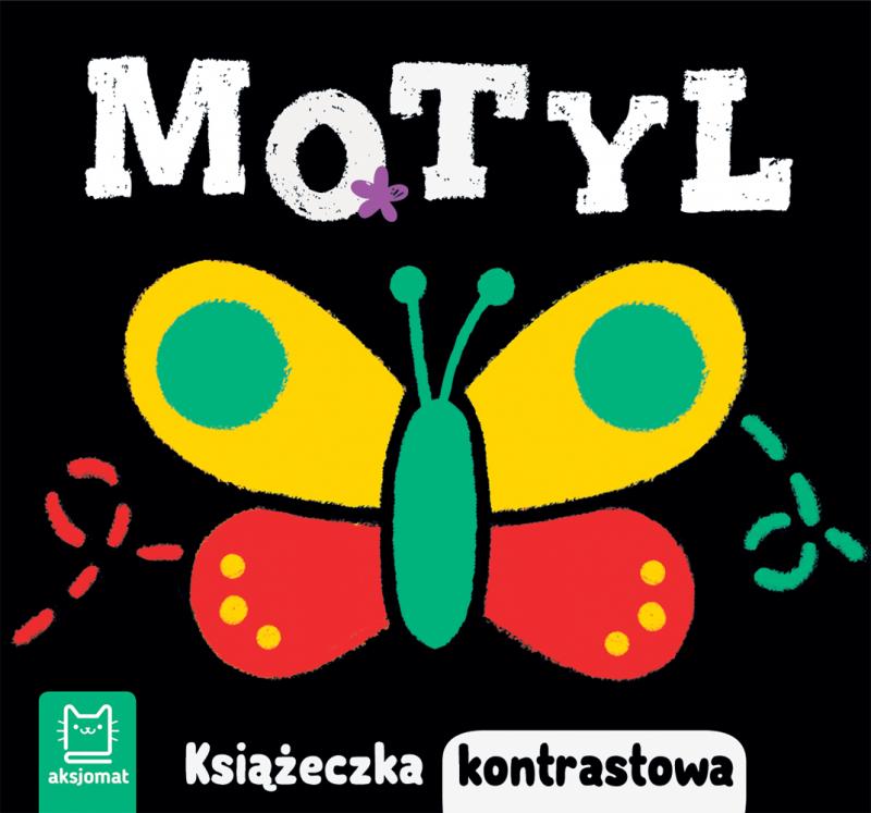 KSIĄŻECZKA MOTYL. KSIĄŻECZKA KONTRASTOWA