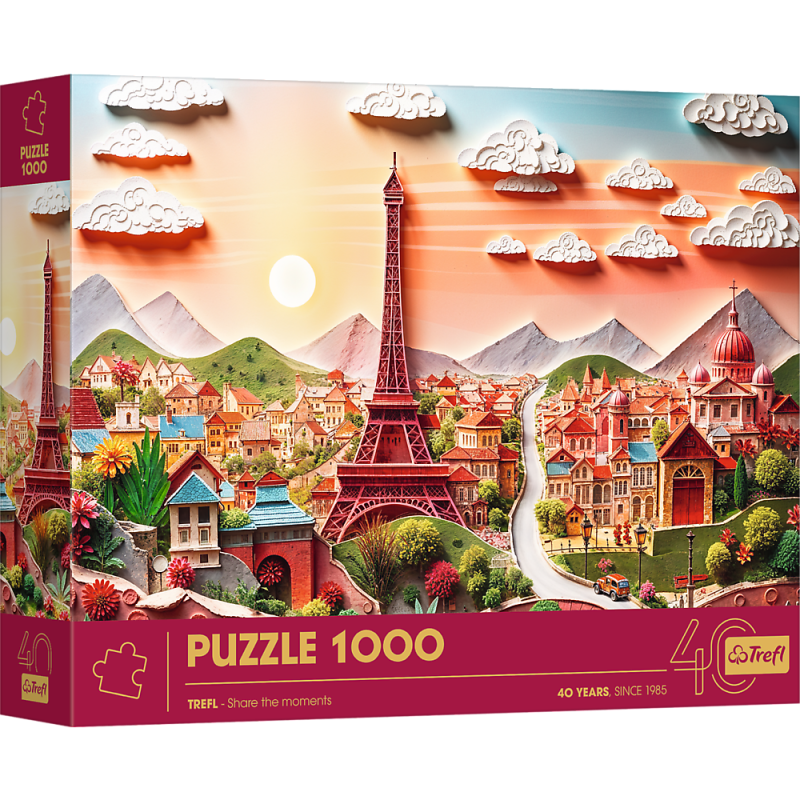 PUZZLE 1000 TREFL PARYŻ