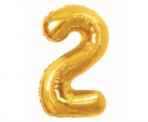 BALON FOLIOWY B&C CYFRA 2 ROYAL GOLD