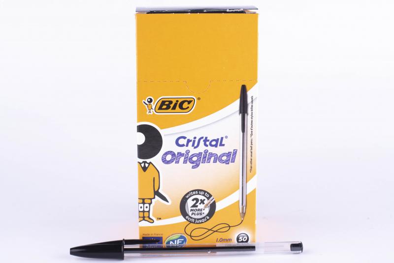 DŁUGOPIS BIC CRISTAL A'50 CZARNY