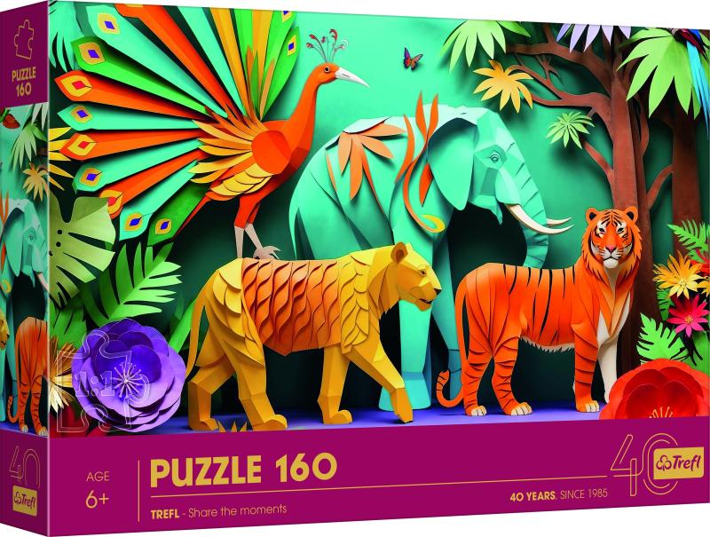 PUZZLE 160 TREFL PAPER ART: DŻUNGLA