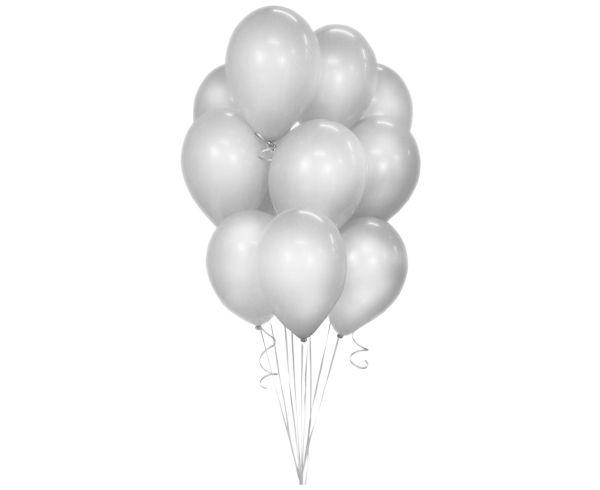 BALONY BEAUTY&CHARM METALIKI SREBRNE 12' A'10