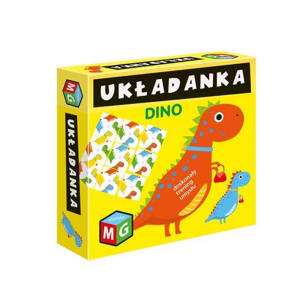 UKŁADANKA ŁAMIGŁÓWKA-DINO