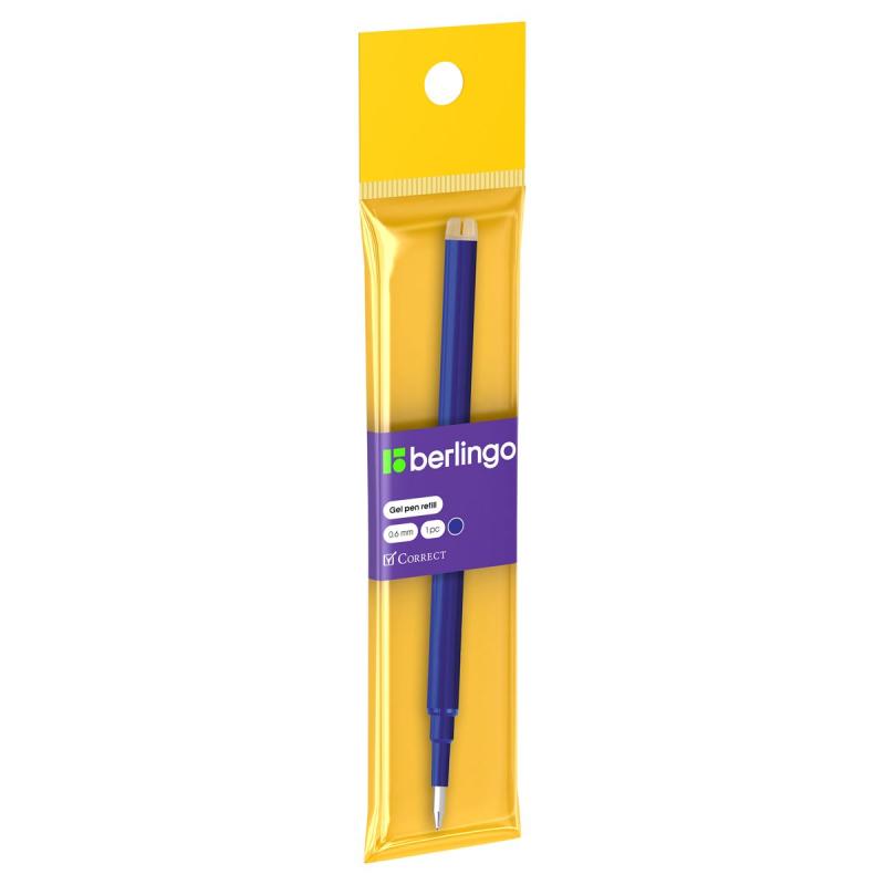 WKŁAD BERLINGO DO DŁUGOPISU WYMAZYWALNEGO CORRECT NIEBIESKI 0,6MM 111MM A50