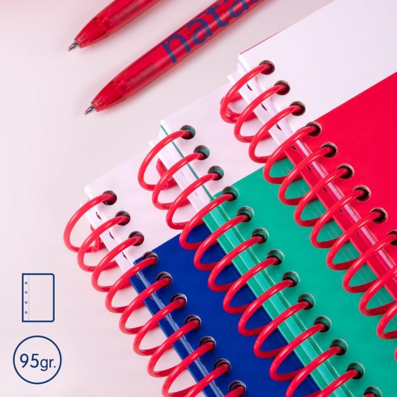 KOŁOZESZYT A4/80 GŁADKI ZIELONY