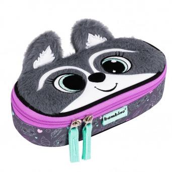 PIÓRNIK SASZETKA Z KLAPKĄ RACOON PCL-01