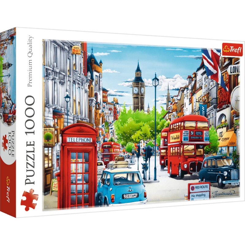 PUZZLE 1000 TREFL ULICA LONDYNU