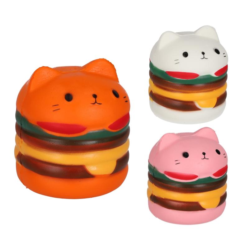 GNIOTEK KOTEK HAMBURGER SQUISHY 7X9