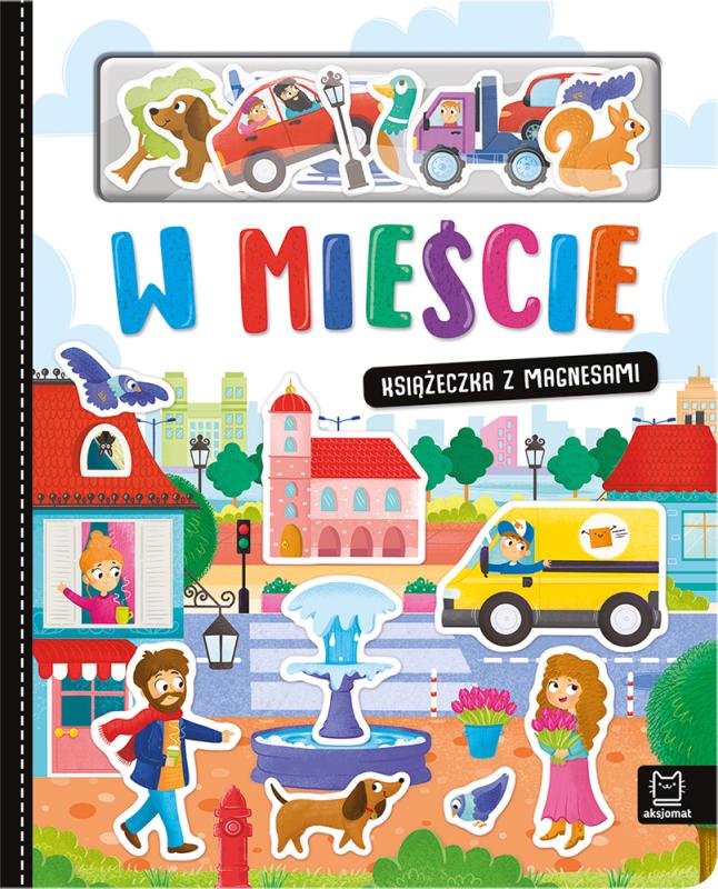 KSIĄŻECZKA W MIEŚCIE KSIĄŻECZKA Z MAGNESAMI