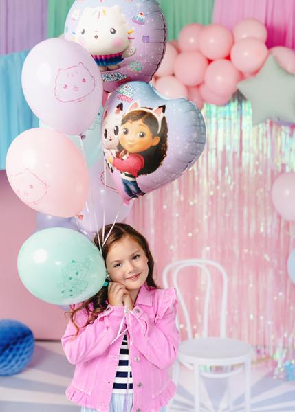 BALONY STRONG 27CM KOCI DOMEK GABI MIX