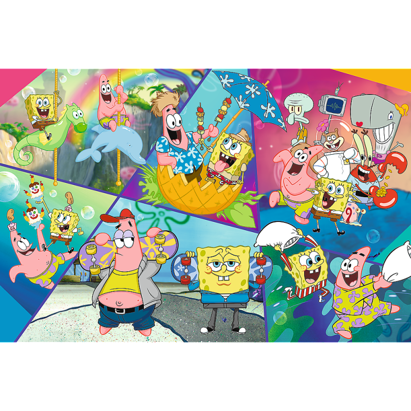PUZZLE 300 TREFL SPONGEBOB W BIKINI DOLNYM