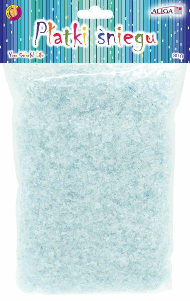PŁATKI ŚNIEGU OS-40-BL BŁĘKITNE 80G #ŚWIĘTA