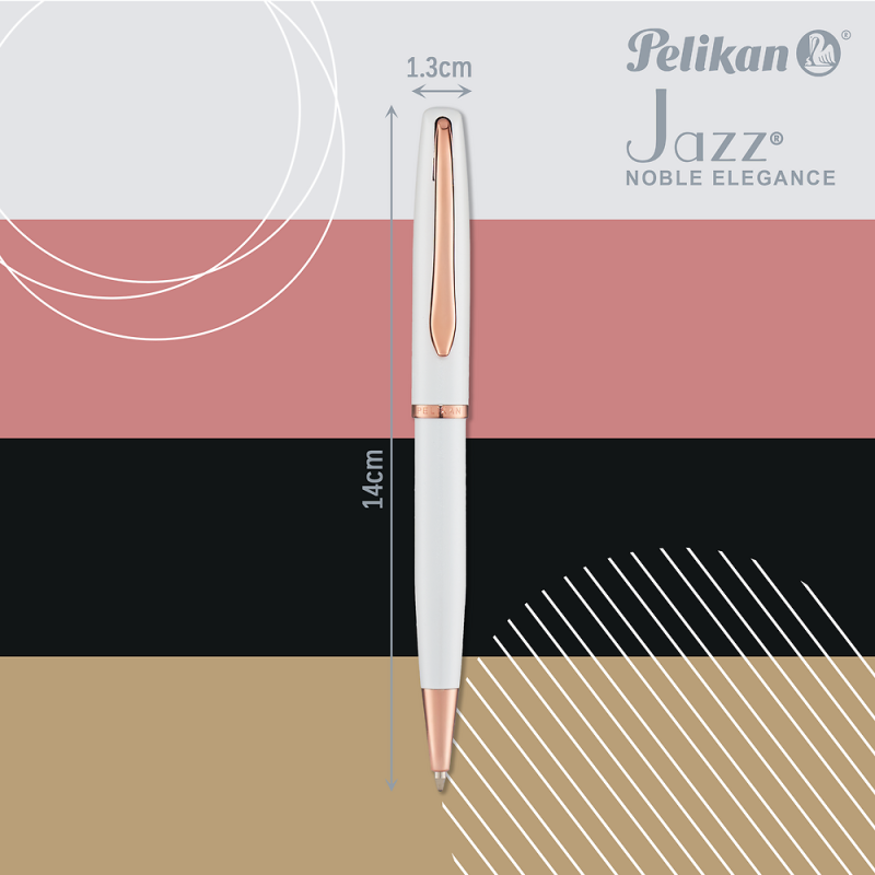 DŁUGOPIS PELIKAN JAZZ NOBLE ELEGANCE PEARL ETUI