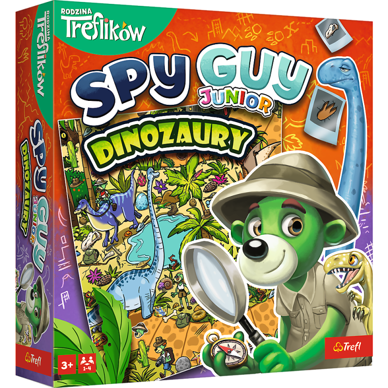 GRA TREFL SPY GUY JUNIOR DINOZAURY
