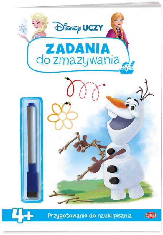 KSIĄŻECZKA DISNEY UCZY KRAINA LODU.ZADANIA DO ZMYWANIA