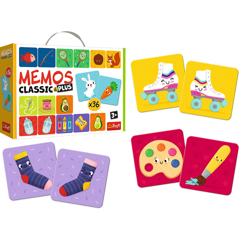 GRA TREFL MEMOS CLASSIC&PLUS LOGIKA
