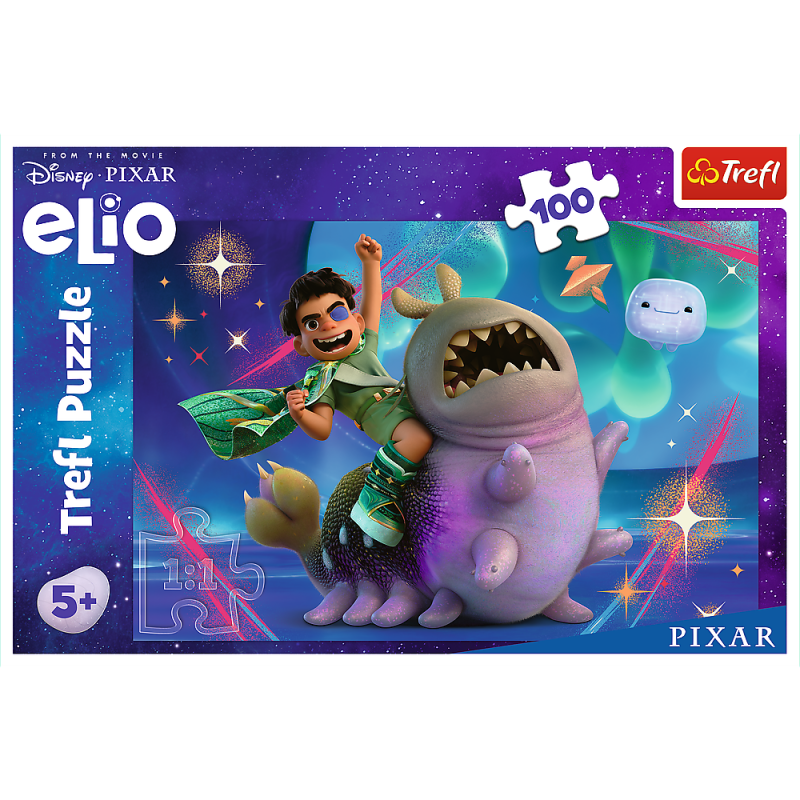 PUZZLE 100 TREFL ELIO I KOSMICZNA PRZYGODA