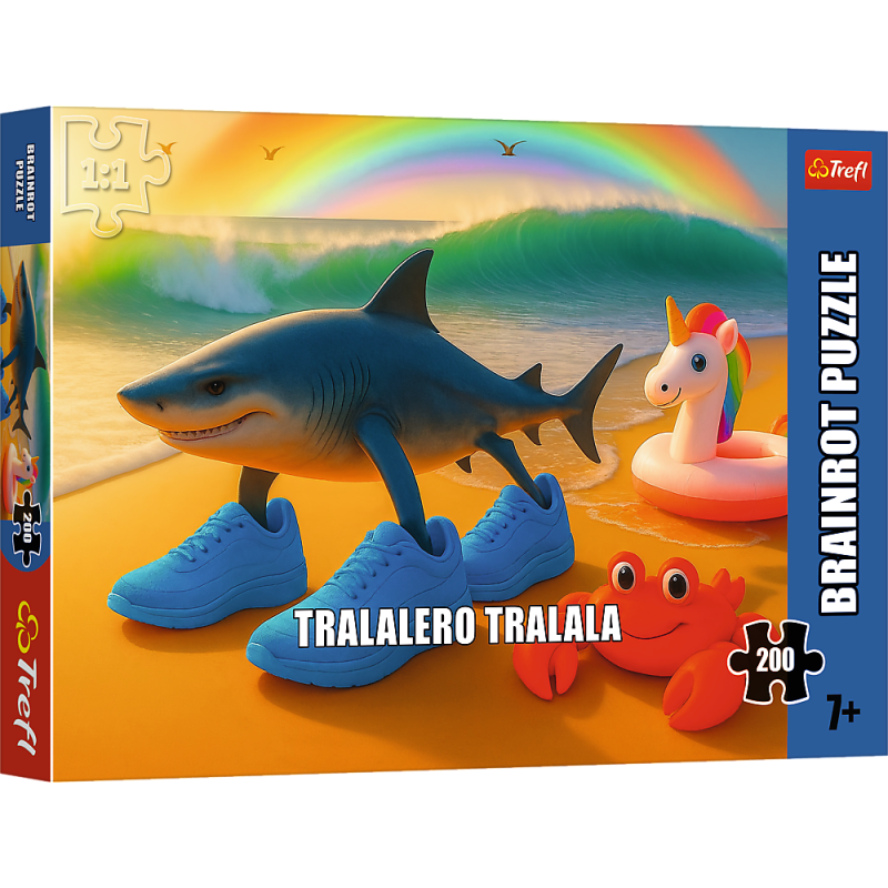 PUZZLE 200 TREFL BRAIN ROTS TRALALERO TRALALA