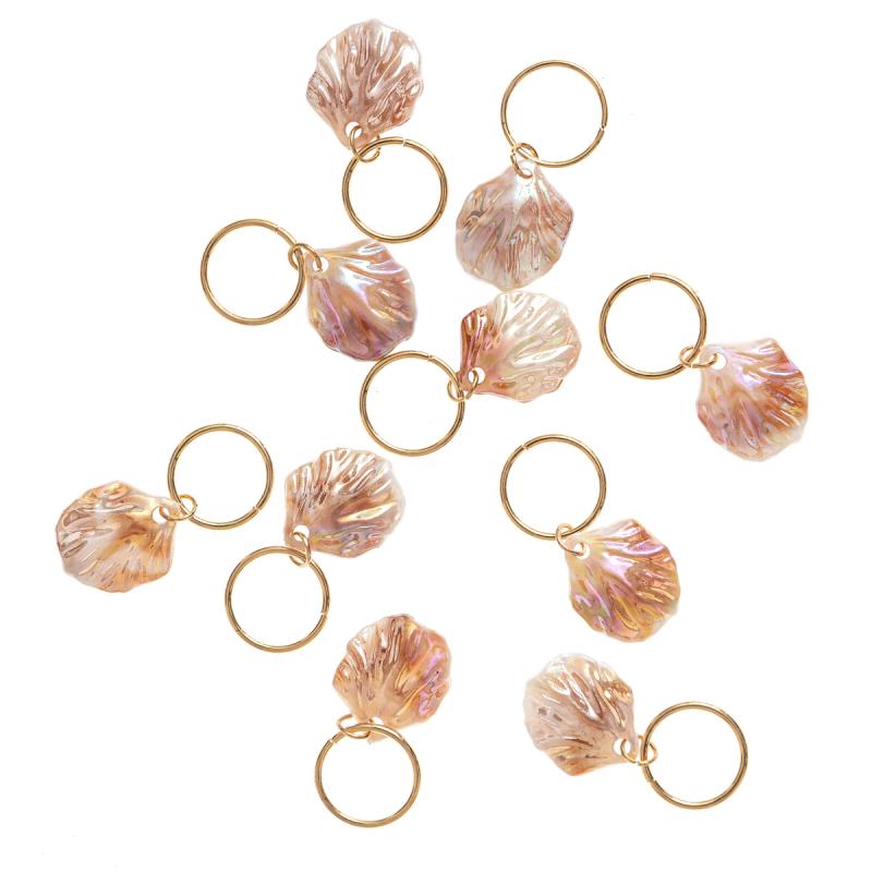 BIŻUTERIA DO WŁOSÓW 10 SZT SEASHELL