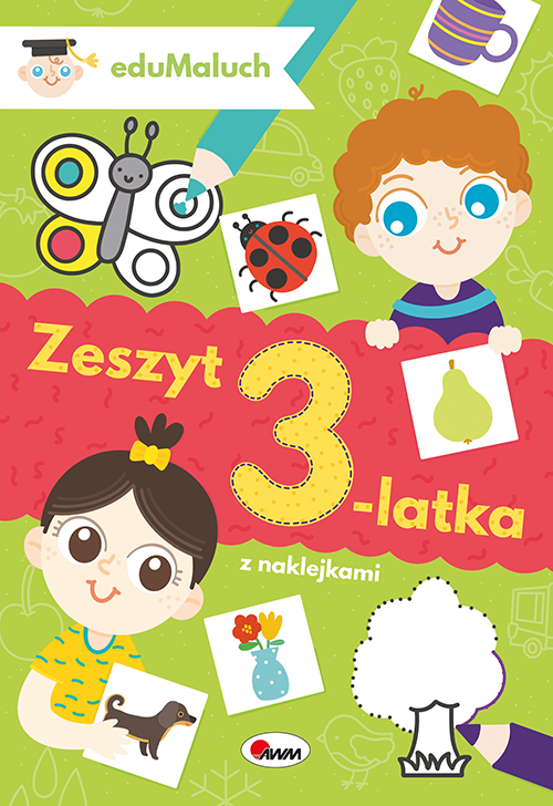 KSIĄŻECZKA EDUMALUCH ZESZYTY 3-LATKA