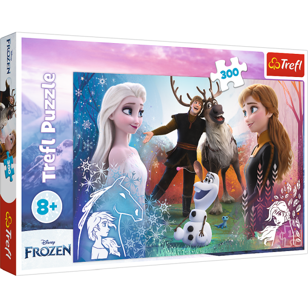 PUZZLE 300 TREFL MAGICZNY CZAS FROZEN 2