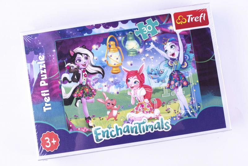 PUZZLE 30 TREFL MAGICZNY ŚWIAT ENCHANTIMALS